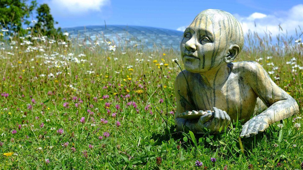 Sculpture at the National Botanic Garden of Wales in Carmarthenshire, taken by Jonathan Evans of Penarth
