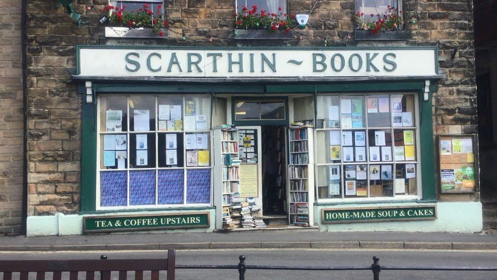 Front of Scarthin Books