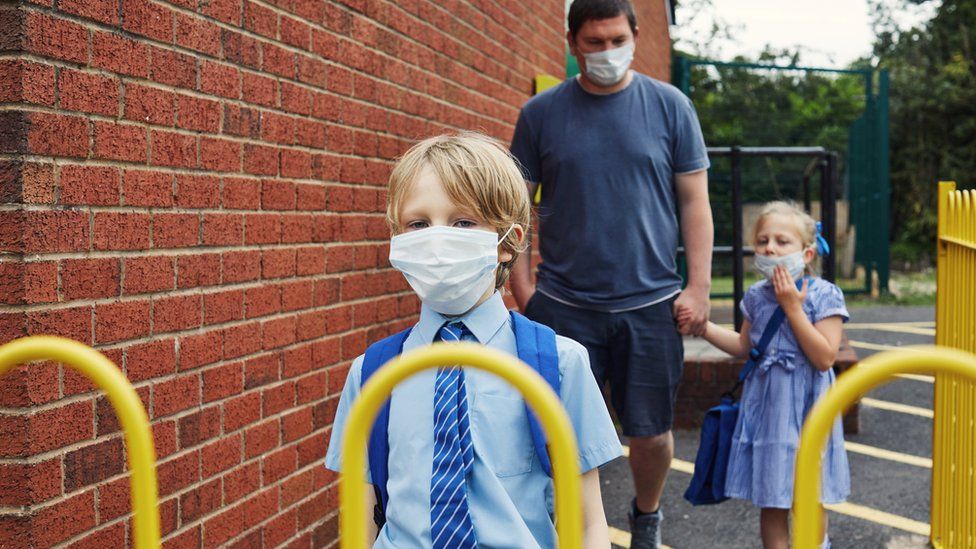 Covid in Scotland Children under 12 to be exempt from wearing face masks BBC News