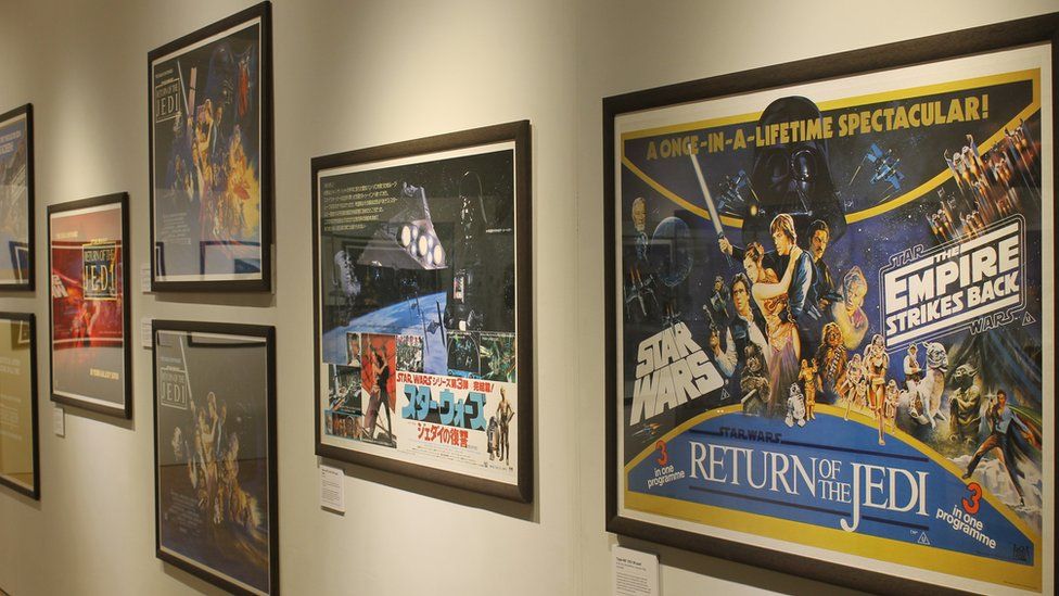 Star Wars memorabilia exhibition opens in Canterbury - BBC News