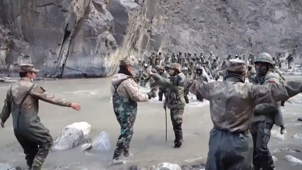 China-India clashes: No change a year after Ladakh stand-off - BBC News