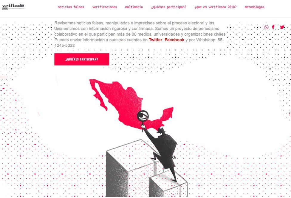 Verificado 2018 is asking Mexicans to participate in a project to sniff out fake news