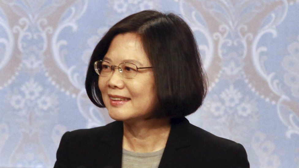 Tsai Ing-wen on 27 December 2015