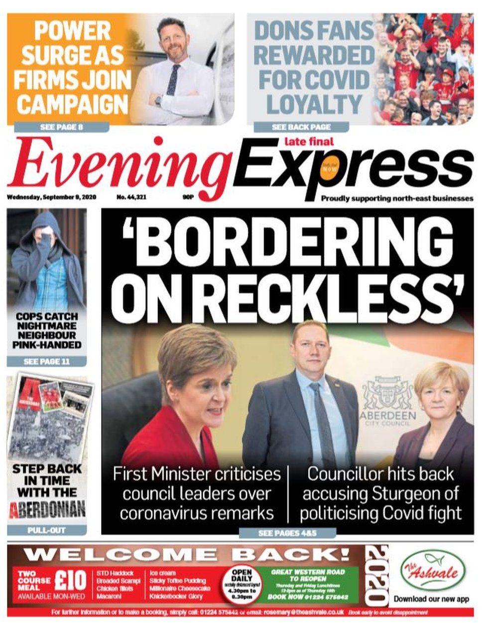 evening express travel