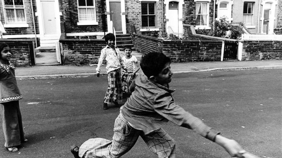 Unseen work by photographer Ian Beesley displayed at Salts Mill - BBC News