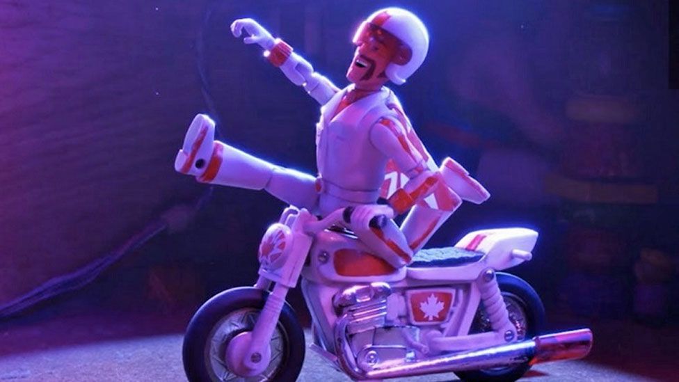 Keanu Reeves' Duke Caboom in Toy Story 4