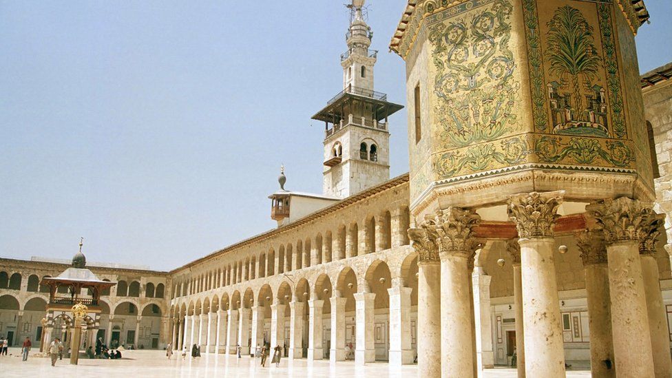 The Umayyad Grand Mosque in Damascus
