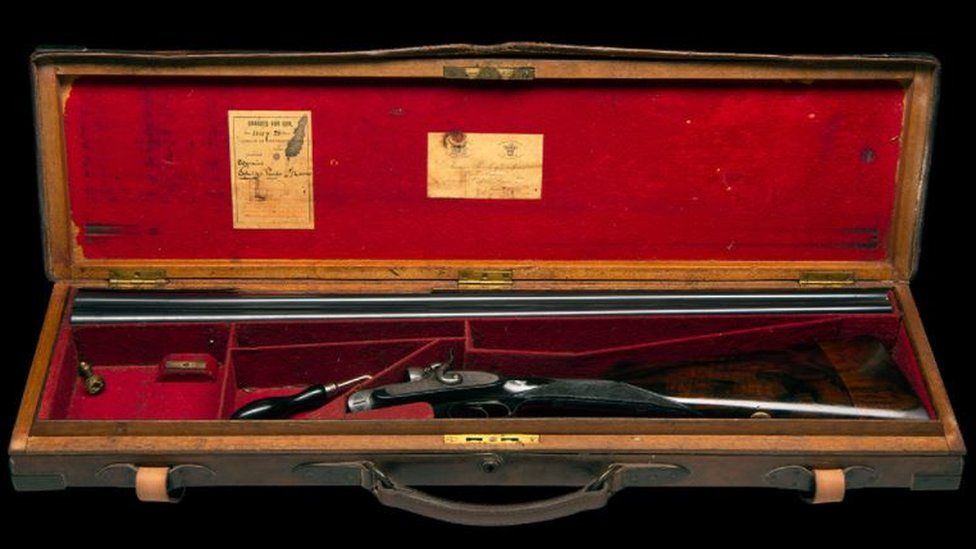 Gun belonging to Lady Meux