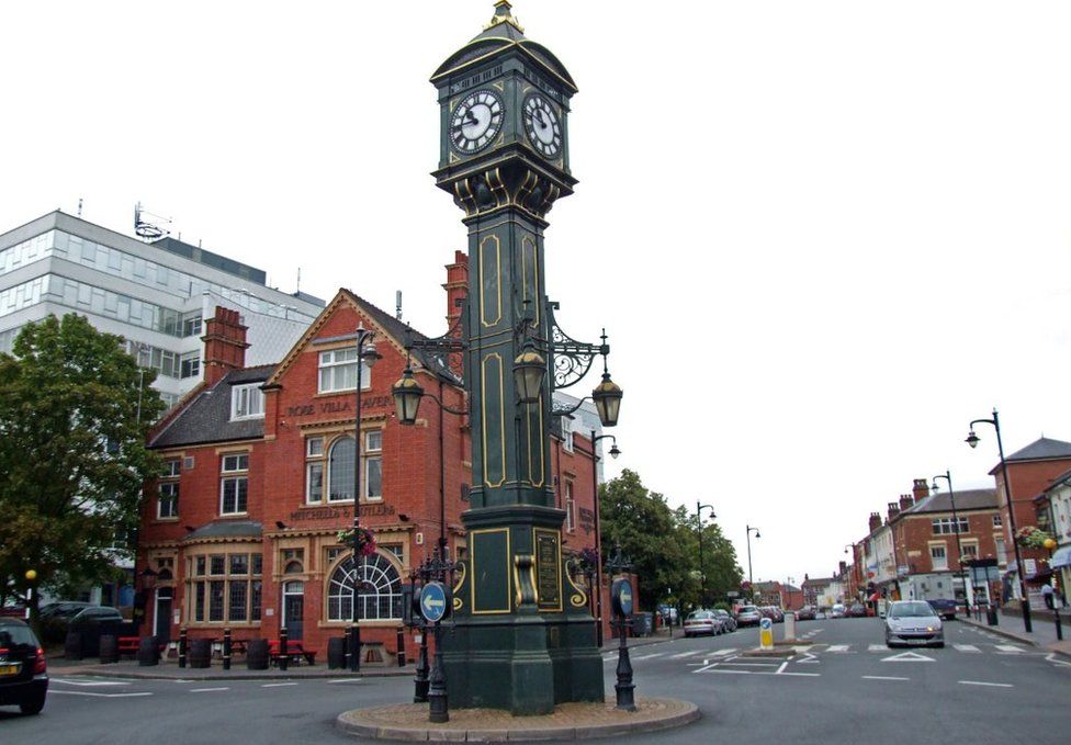 Roundabout in Birmingham