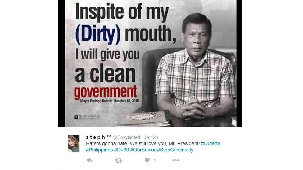 In spite of my dirty mouth I'll give you a clean government