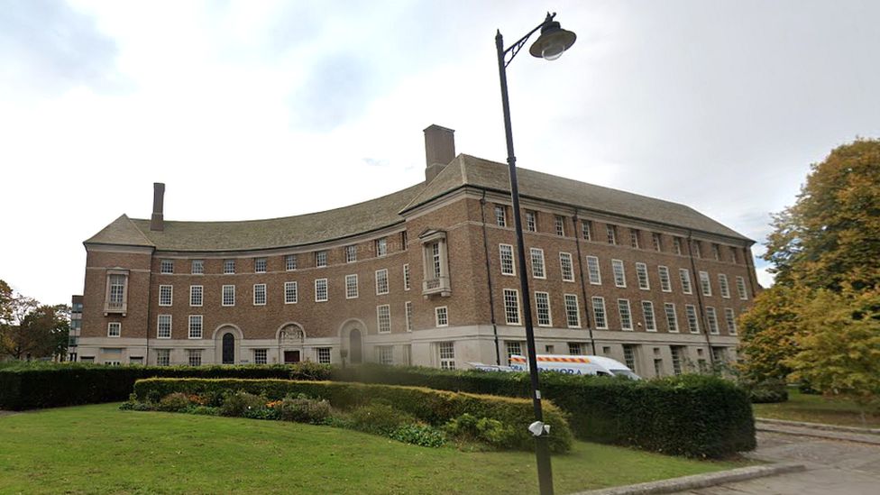 Somerset Council headquarters in Taunton shown from the outside