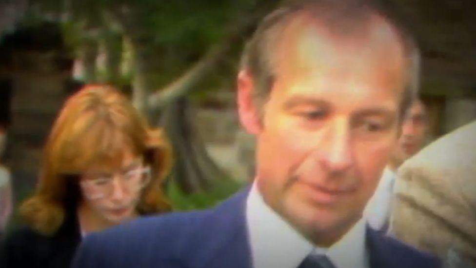 Screengrab from a 9news video of Roger Rogertson