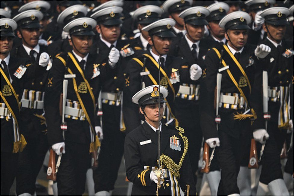Women take the lead in India’s Republic Day parade