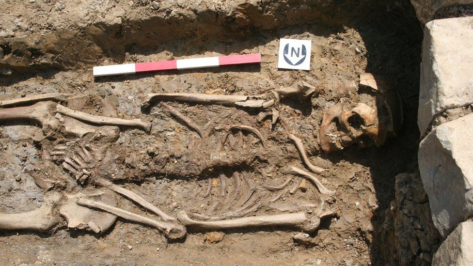 Skeleton found at Beckery
