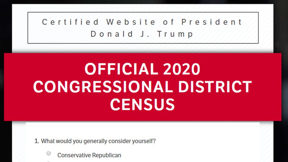 Facebook Removes Deceptive Trump Census Ads Bbc News