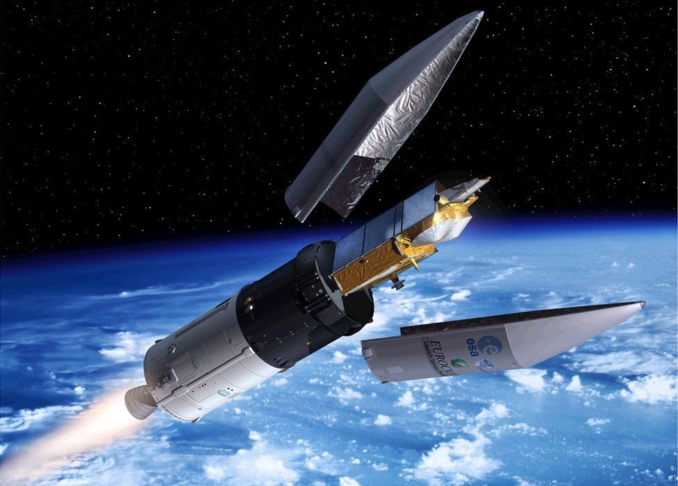 Artist's impression of launch