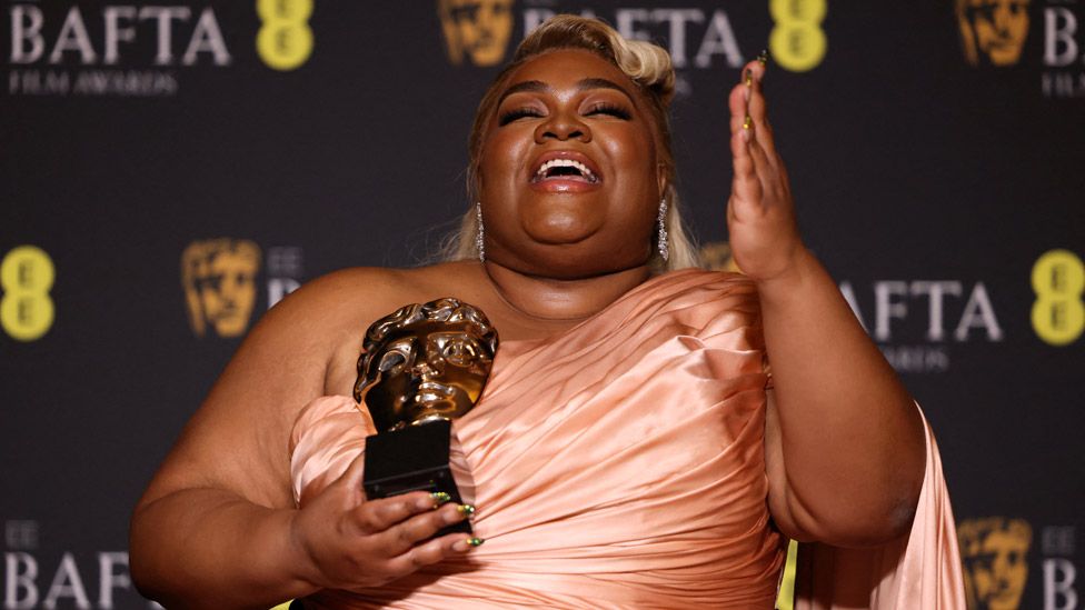 Da'Vine Joy Randolph at the Baftas