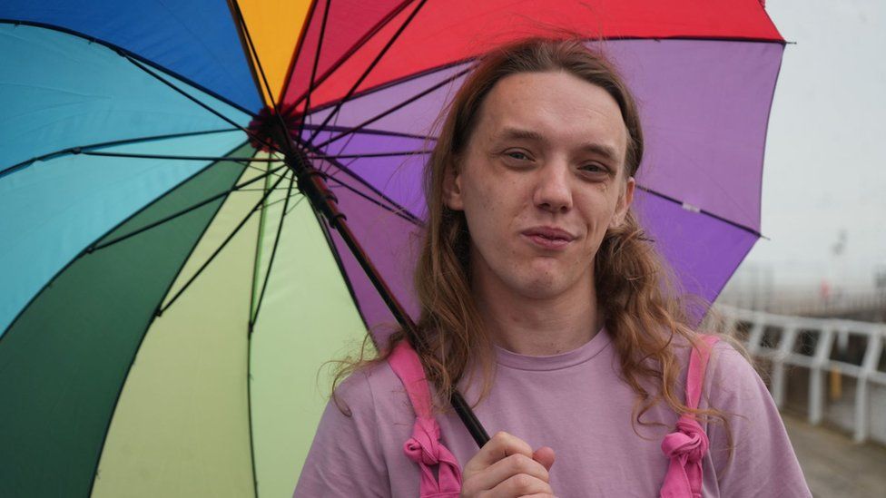 'Clacton Pride is where we can be who we are' - BBC News