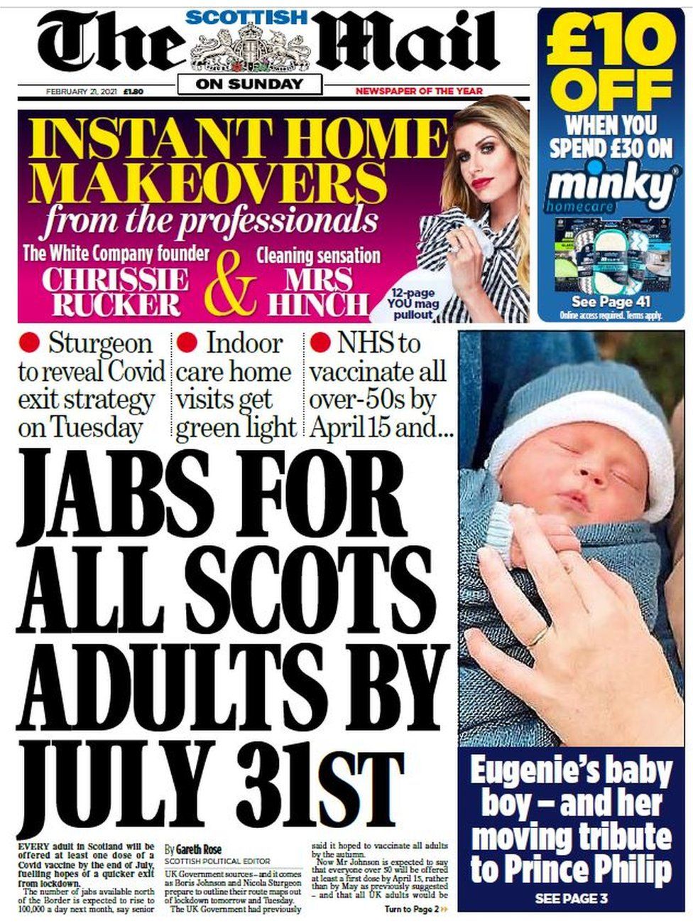MAIL ON SUNDAY