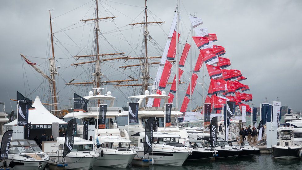 The Southampton International Boat Show in 2018