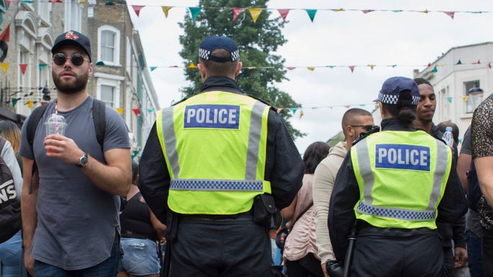 police stop and search at notting hill carnival