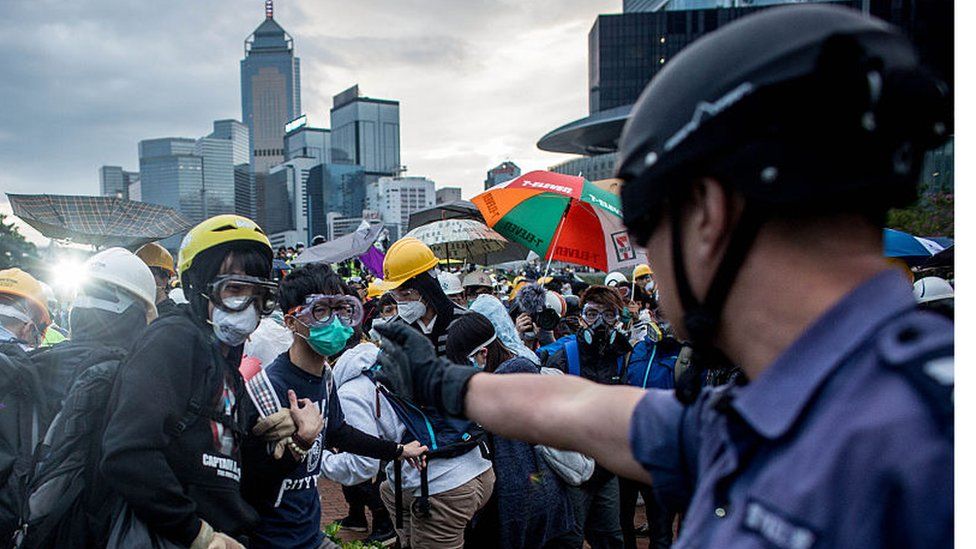 Hong Kong Protests What Is The Umbrella Movement Bbc Newsround
