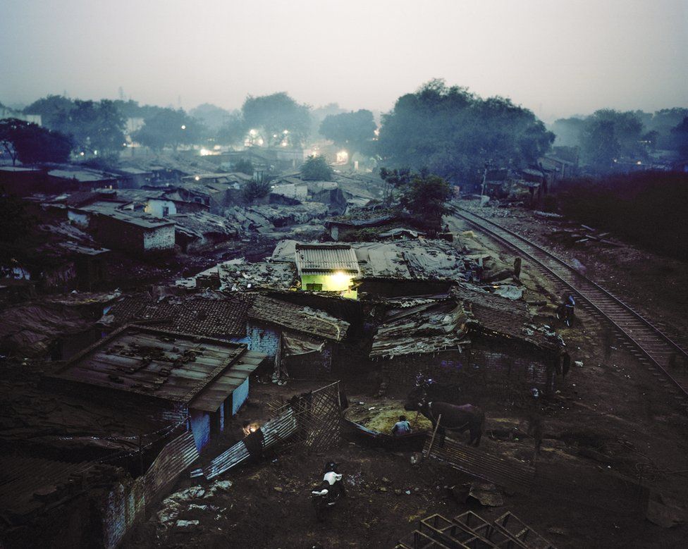 Rakhi Mandi slum, Kanpur, India, 2014