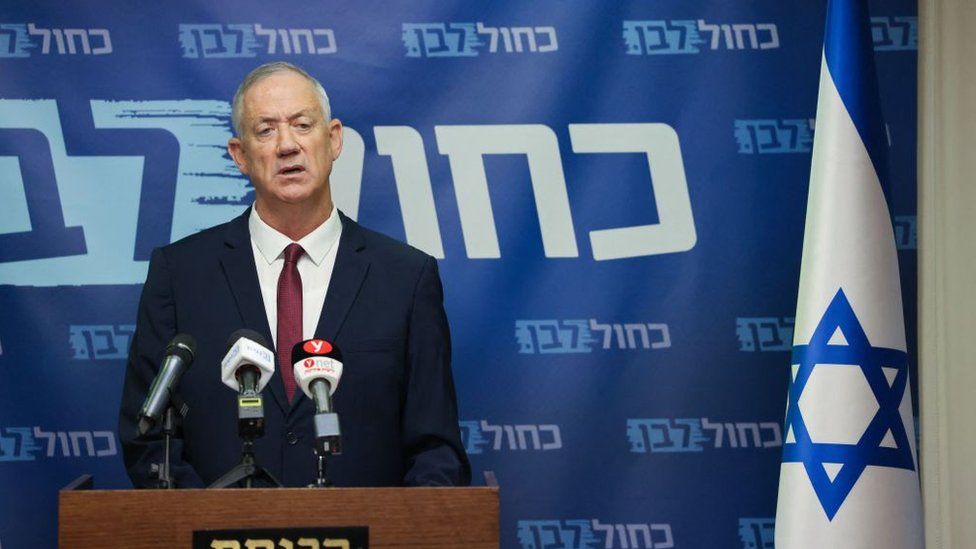 Defence Minister Benny Gantz accused Hezbollah of carrying out the attack in a statement