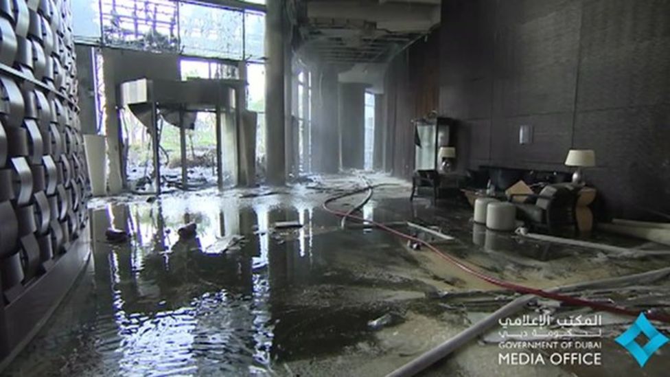 Dubai's Torch Tower catches fire for second time in two years BBC News