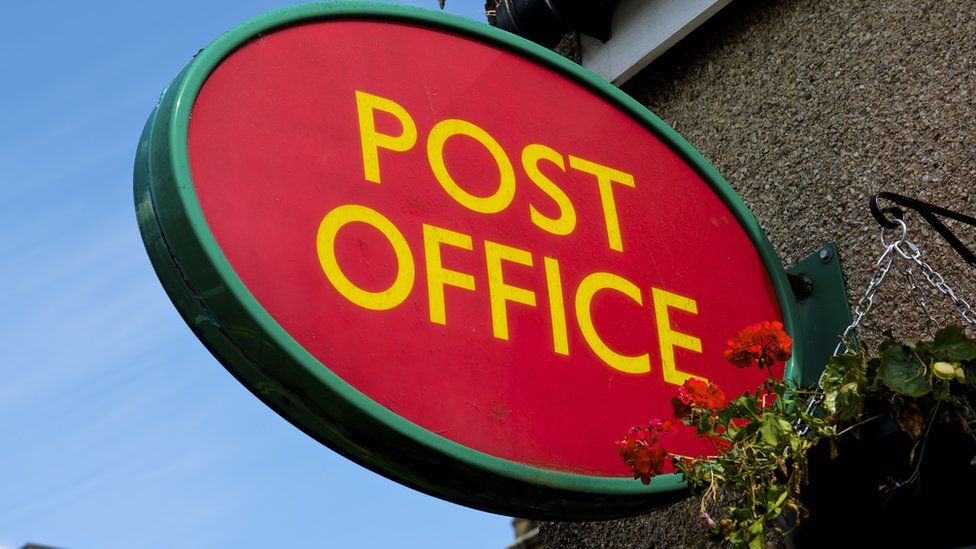 Стандартное изображение вывески почтового отделения