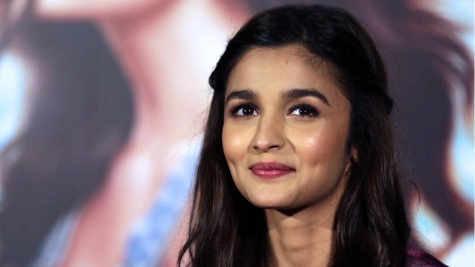 Indian Bollywood actress Alia Bhatt looks on during launch of the trailer ahead of the release of the Hindi film Shaandaar in Mumbai late August 11, 2015.