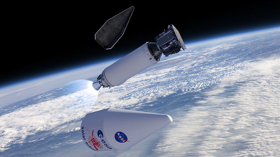 Artwork: Fairing separation