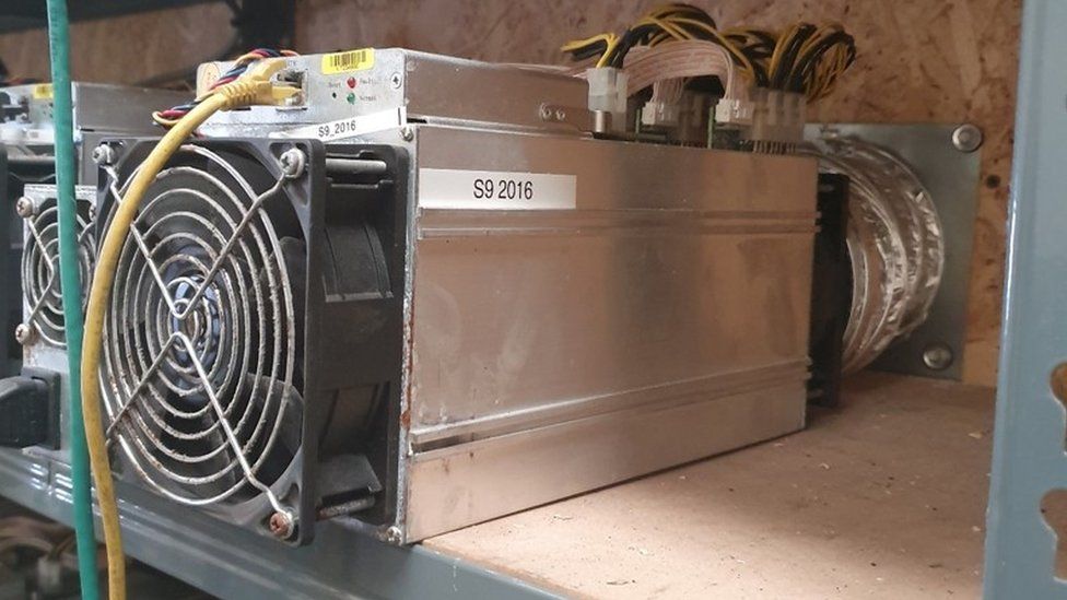 Sandwell Bitcoin Mine Found Stealing Electricity Bbc News