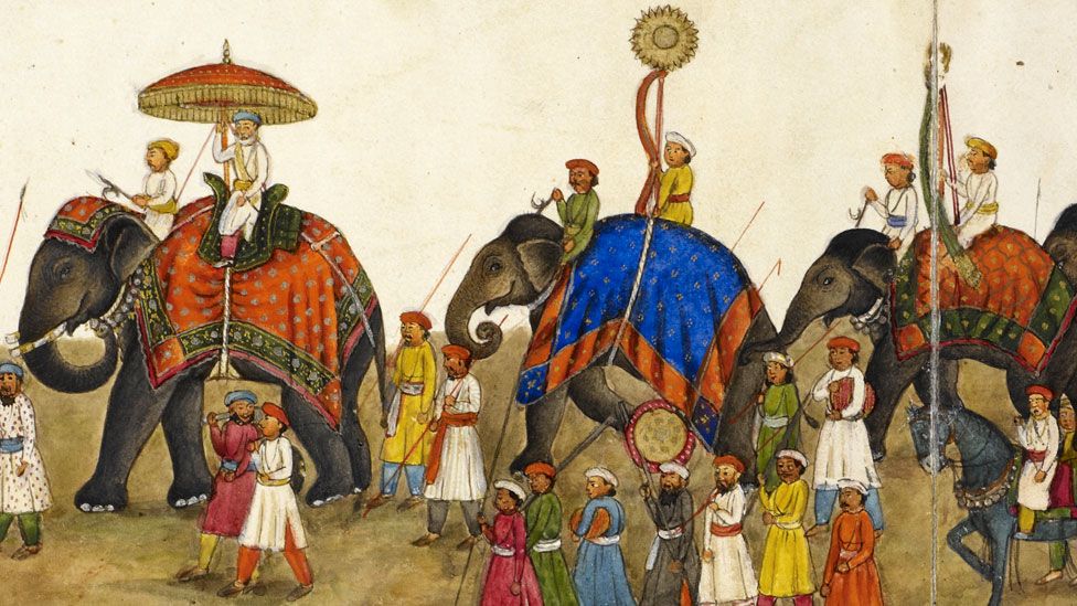 Elephants from the Delhi Book