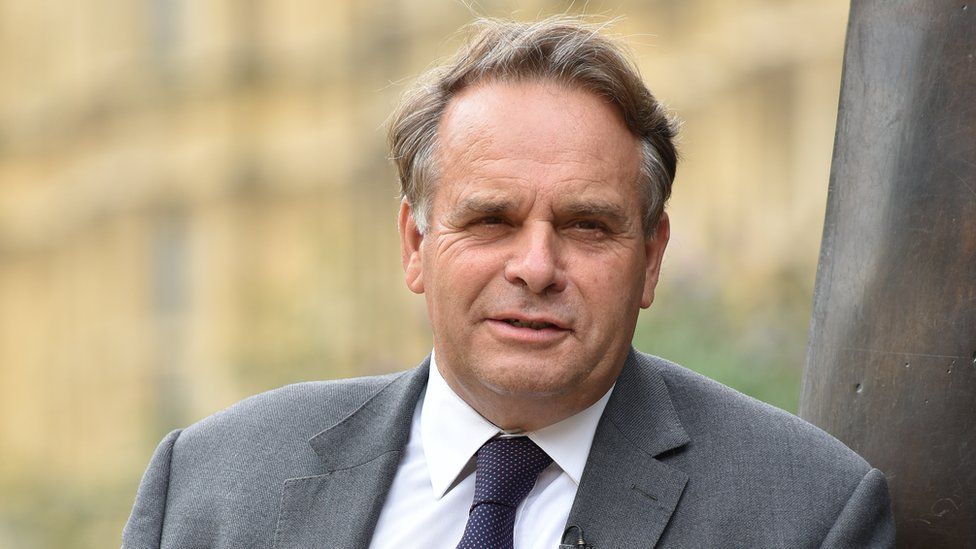 MP Neil Parish, Conservative Party politician for Tiverton and Honiton outside the Houses of Parliament in Westminter on July 19, 2018 in London, England.