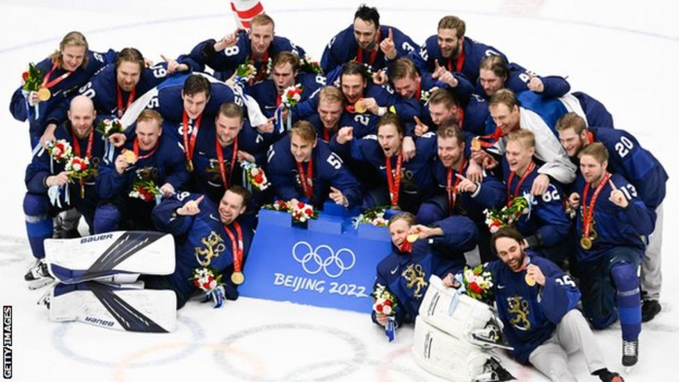 Winter Olympics Finland win first ice hockey gold with victory over