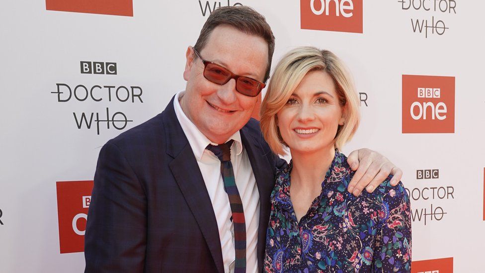 Chris Chibnall and Jodie Whittaker