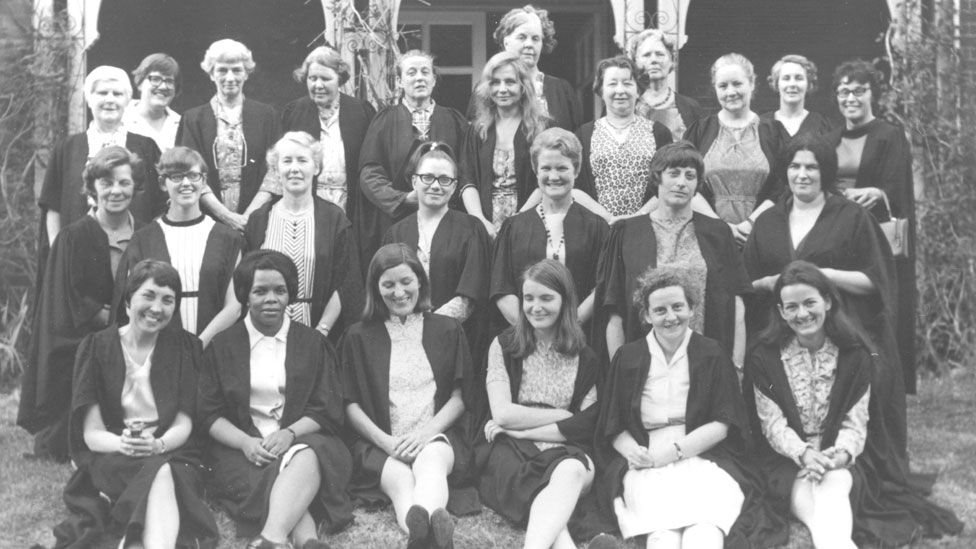 Students at Lucy Cavendish College in the 1960s