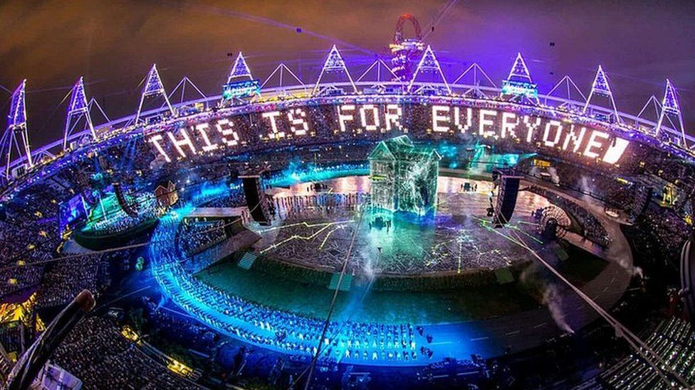 The 2012 London Olympics opening ceremony