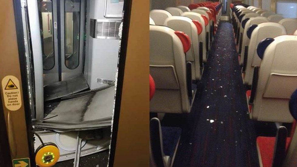 Burton upon Trent train s electrical explosion probed BBC News