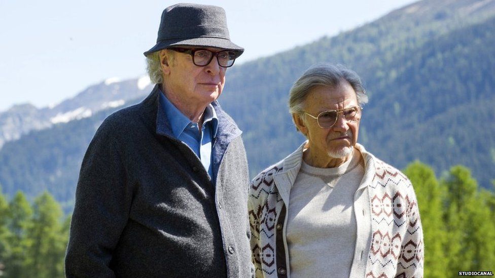 Michael Caine and Harvey Keitel in Youth
