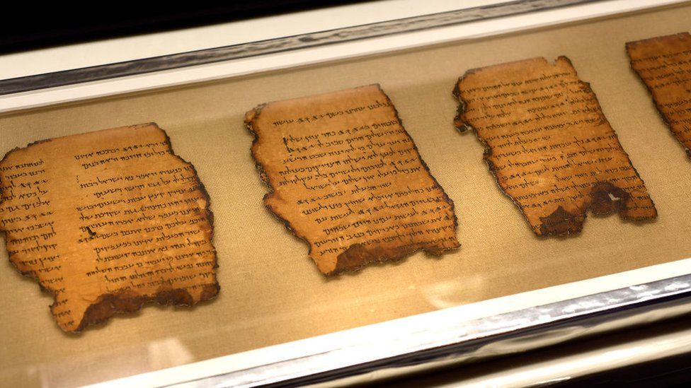 Israel Antiquities Authority's Dead Sea scrolls conservation laboratory in Jerusalem