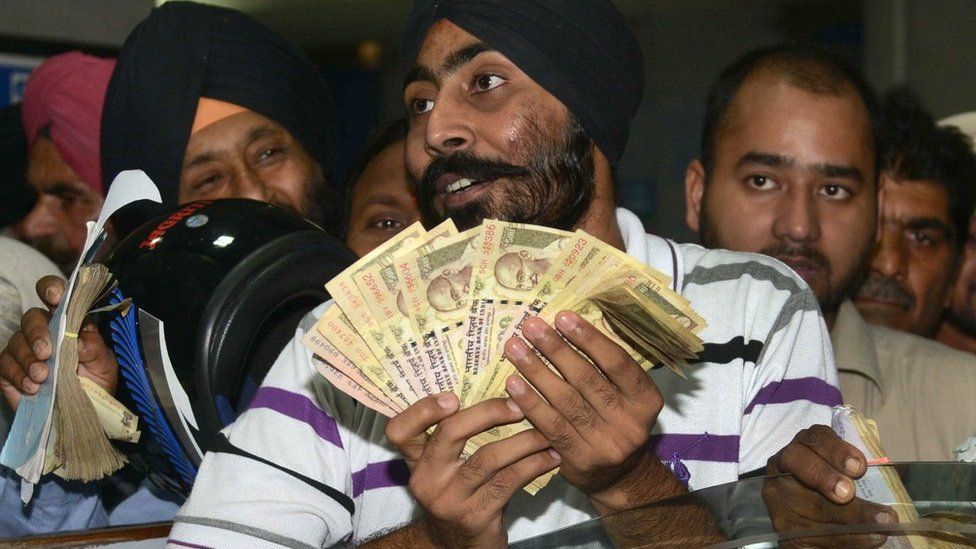 Most people were shocked to know that 500 and 1,000 rupee notes in their pockets had suddenly become illegal