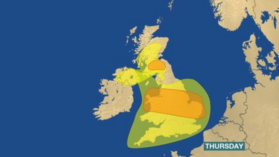 Storm Doris to bring disruptive weather to the UK - BBC Weather