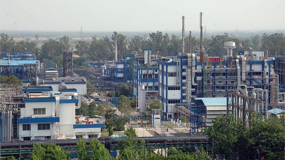 A view of the Ranbaxy Laboratories Limited pharmaceutical Indian factory at Toansa village in Ropar about 50 Km from Chandigarh on May 14, 2013. The US subsidiary of New Delhi-based Ranbaxy Laboratories pleaded guilty to seven counts of felony after it distributed several India-produced adulterated generic drugs in the United States in 2005 and 2006.
