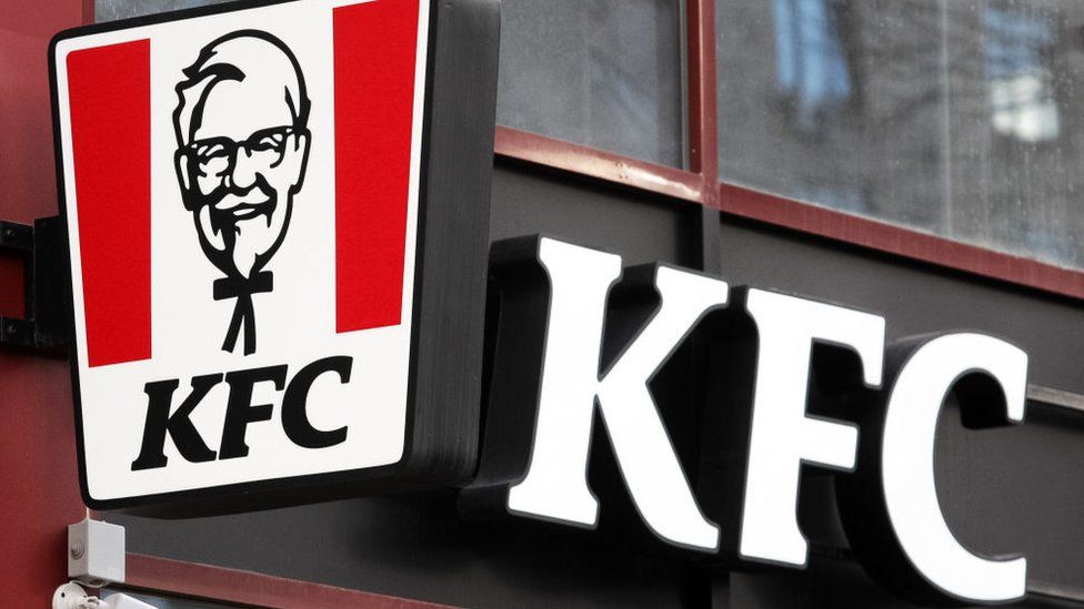 Знаки KFC.