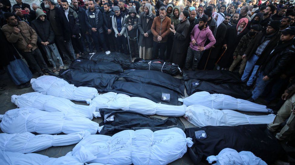 Bodies in Gaza