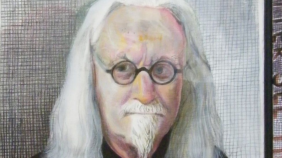 Artist John Byrne's portrait paints Billy Connolly as he is now