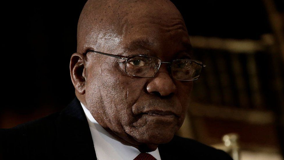 Jacob Zuma corruption report blocked in South Africa BBC News