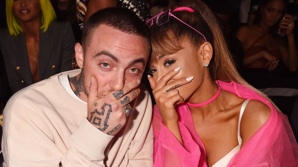 ArianaGrande Updates on X: Ariana Grande & Mac Miller at the